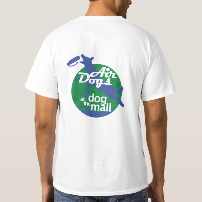 T-shirt Plaine de mail de chien (Dos)