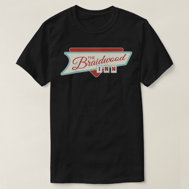 T-shirt Plaines, Trains & Automobiles Braidwood Inn Funny (Design devant)