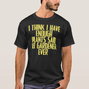 T-shirt Plaisanter Sarcastique Je Pense Que J'Ai Assez De