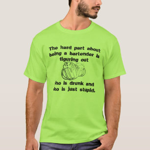 T-shirt Plaisanterie de barman