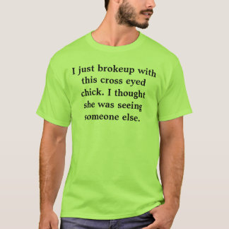 T-shirt Plaisanterie de poussin observée par croix