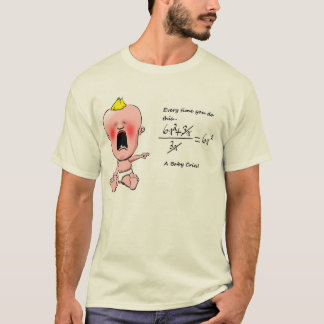T-shirt Plaisanterie d'erreur de maths