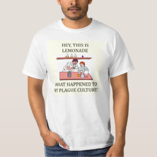 T-shirt plaisanterie drôle de laboratoire de biologie