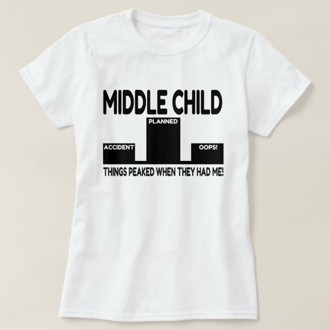 T-shirt Plaisanterie du Moyen-Enfant (Design devant)
