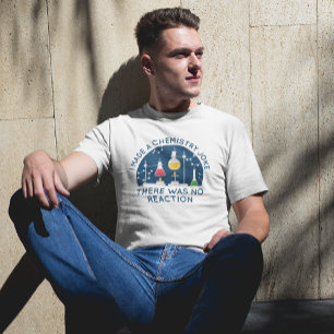 T-shirt Plaisanterie en chimie