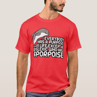 T-shirt Plaisanterie humoristique de dyslexie