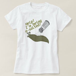 T-shirt Plaisanteries animales drôles salées d'un