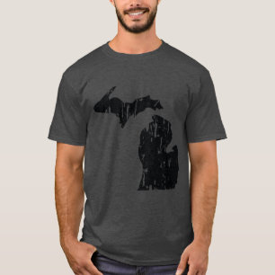 T-shirt Plan de l'État du Michigan en difficulté Surdimens