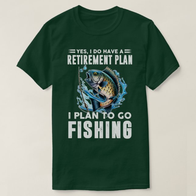 T-shirt Plan de pêche 2 (Design devant)