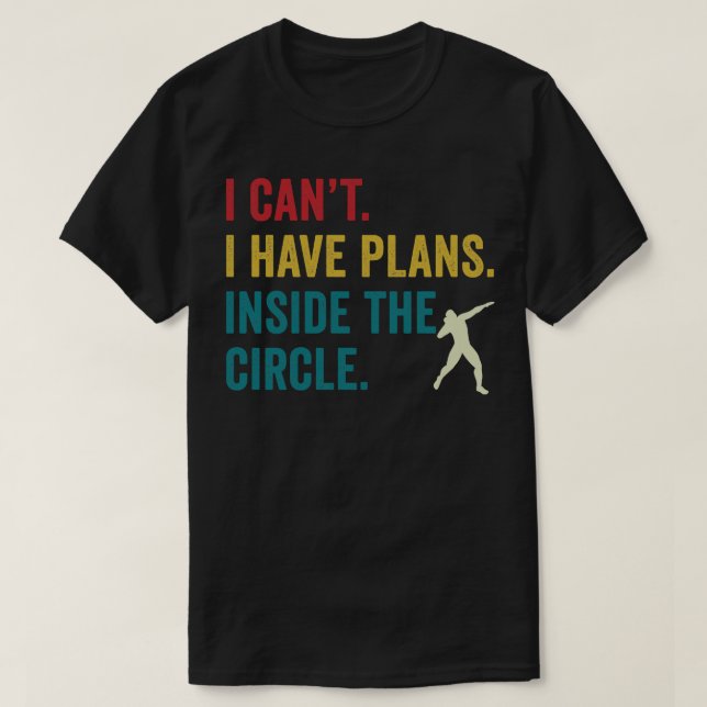 T-shirt Plan de remorqueur de tir de l'athlète à l'intérie (Design devant)