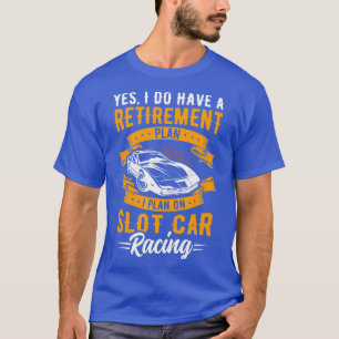 T-shirt Plan de retraite de course de voiture de terrain C