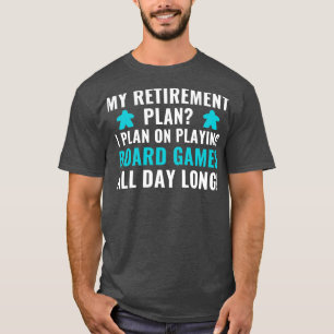 T-shirt Plan de retraite I Plan sur la participation aux j