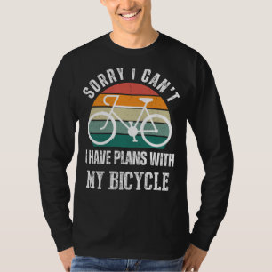 T-shirt Plan de vélo Tee : Humour de pédale et style Décon