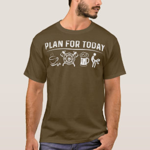 T-shirt Plan Pompier Pour Aujourd'Hui Pompier T Chemise