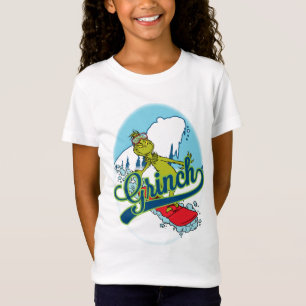 T-Shirt Planche à neige du Grinch