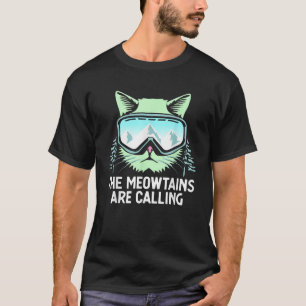 T-shirt Planche à neige Ski Art Pour Hommes Femmes Enfant