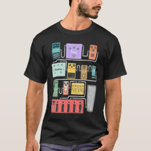 T-shirt Planche à pédales de guitare super unisexe