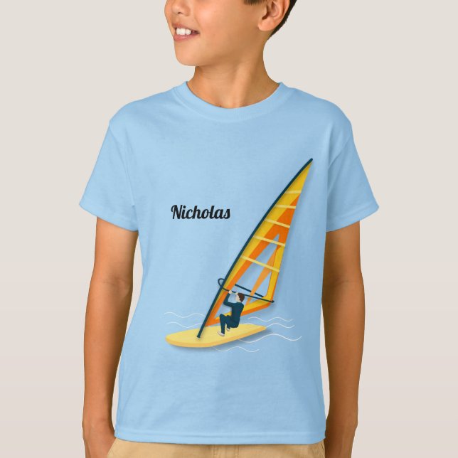 T-shirt Planche à voile (Devant)