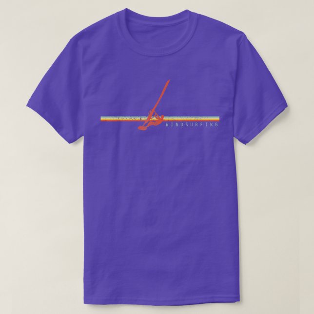 T-shirt Planche à voile Planche à voile Sports nautiques (Design devant)