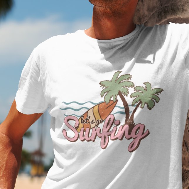 T-shirt Planche de Surf d'été Surfing (Créateur téléchargé)