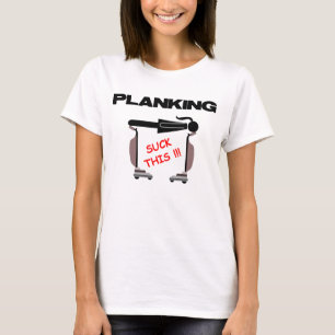 T-shirt Plancher, avec vide
