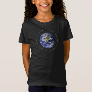 T-Shirt Planet Earth Space - Christian John 3:16 Religion