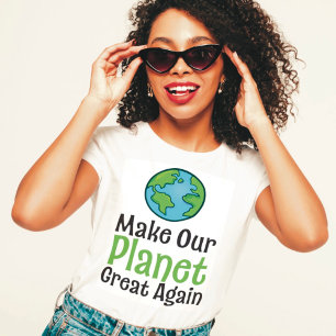 T-shirt Planet Great Again