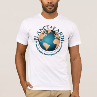 T-shirt PLANET TERRE Parfaitement conçue par la nature