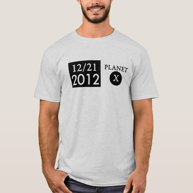 T-shirt Planète 2012 X (Nibiru) (Devant)