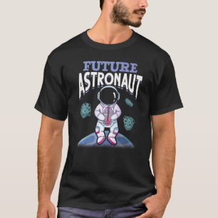 T-shirt Planète Lune Univers Espace Science Futur Comme