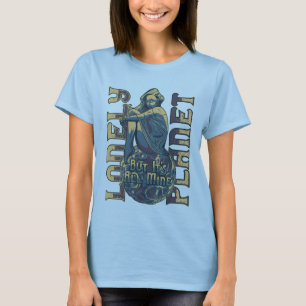 T-shirt planète solitaire mais elle est toute à moi 