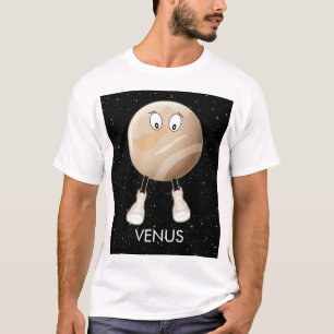 T-shirt Planète Vénus & Étoiles