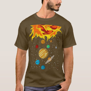 T-shirt Planètes Astronaute Science spatiale Galaxie Astro