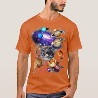 T-shirt Planètes du système solaire