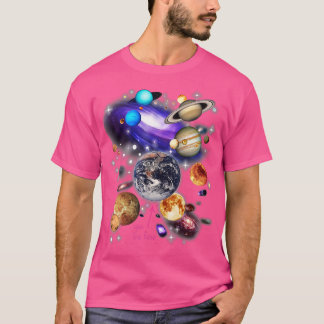 T-shirt Planètes du système solaire