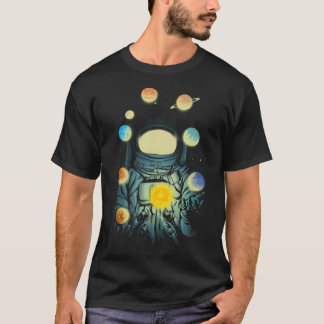 T-shirt Planètes en jonglage