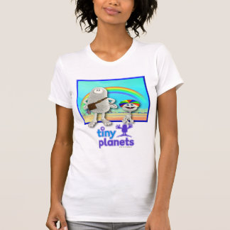 T-shirt Planètes minuscules - fabrication des arcs-en-ciel