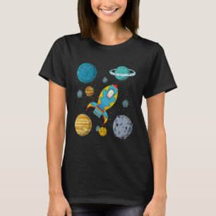 T-shirt Planètes Sciences Espace extra-atmosphérique Rocke