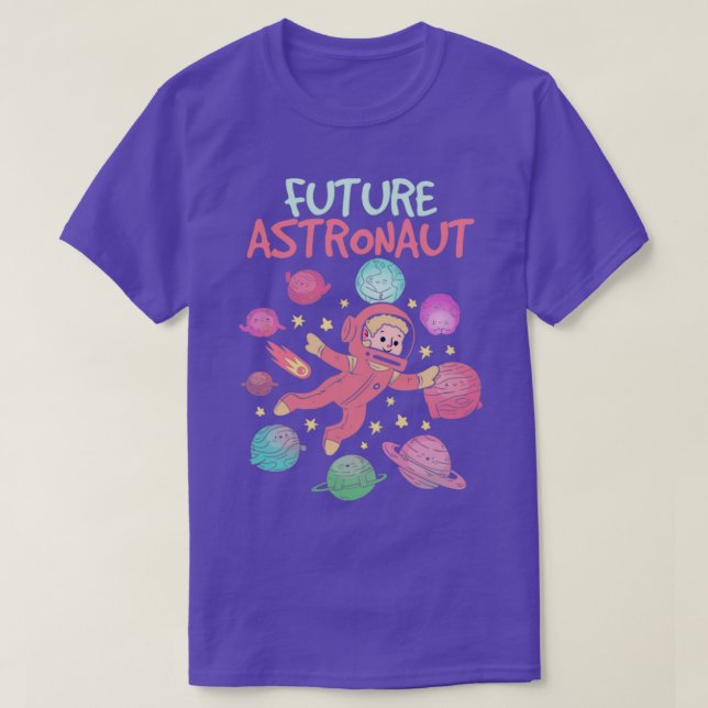 T-shirt Planètes Space Science Lover Galaxy Astronomie Fut (Design devant)
