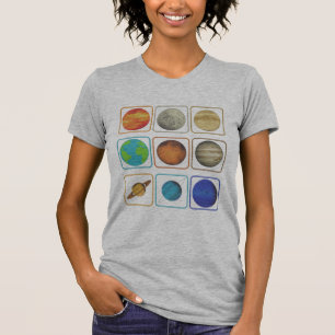 T-shirt Planètes Système Solaire
