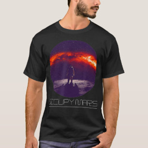 T-shirt Planètes Système Solaire Espace Occupy Mars Scienc