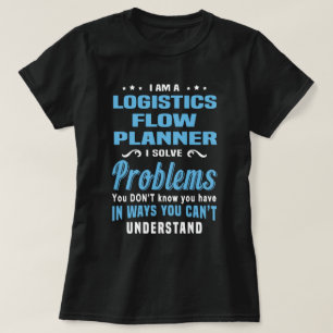 T-shirt Planificateur de flux logistique