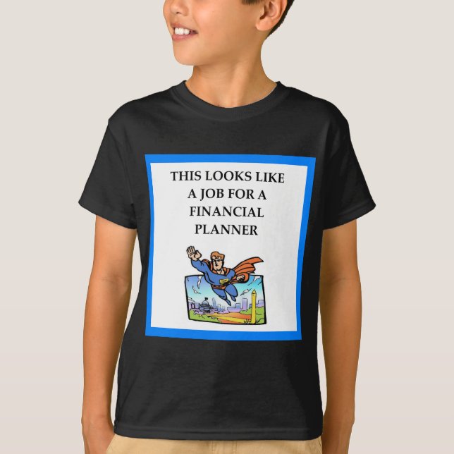T-SHIRT PLANIFICATEUR FINANCIER (Devant)