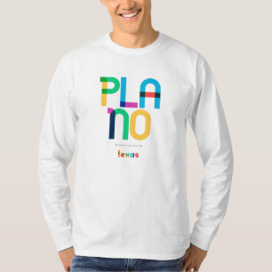 T-shirt Plano Texas Mid Century, Pop Art,
