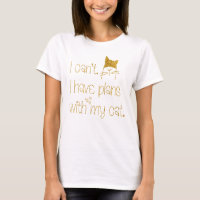Plans amusants avec mon chat Cute Gold Parties sci