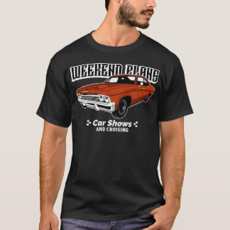 T-shirt Plans de week-end Salons automobiles et Croisière
