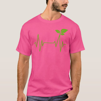 T-shirt Plante alimentaire entier à base de Vegan HeartBea