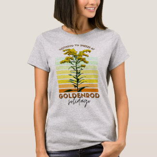 T-shirt Plante autochtone Goldenrod Fleur sauvage Graphic