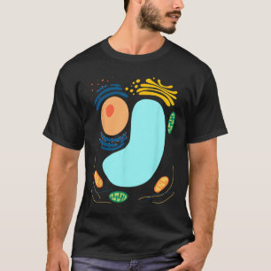 T-shirt Plante Cell Simple Funny Quick Lazy Halloween Part
