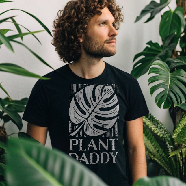 T-shirt Plante Daddy Monstera Leaf House Plante Lover (Créateur téléchargé)